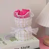 Buquê de Três Rosas Pequeno Buquê de Flores Perfumadas Dia dos Namorados Atacado Rosa de Sabão Buquê de Flor Imortal