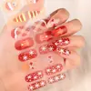 Pegatinas Europeas de Arte para Uñas de Halloween Impermeables Color Sólido Pegatinas de Arte para Uñas de Navidad No Requieren Horneado Pegatinas para Uñas Todo en Uno