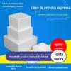 Caixa de Espuma para Bolo de Camada de Durian Quadrada Caixa de Espuma Térmica 6 Polegadas 8 Polegadas 9 Polegadas 12 Polegadas Espessada Fabricante