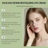 Crema de Ojos de Aguacate Hoygi Nutrición Suave Diaria para la Piel Alrededor de los Ojos, Crema de Ojos Hidratante, Cuidante, Humectante y Masajeadora