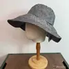 Sombrero de Pescador para Mujer, Estilo Japonés, Sombrero de Sol de Ala Ancha, Sombrero Artístico de Protección Solar, Hace que la Cara Parezca Más Pequeña, Sombrero de Cubo Casual Versátil de Verano, Moderno