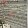 Mingchuang Estantería Premium Accesorios para Exhibidores Tablero en Capas Gancho Joyería Pendientes Tubo Cuadrado Aro para Cabeza Cajón Pequeño Tablero para Pendientes