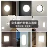 Lámpara de pared LED para escaleras, pasillo, recibidor, balcón impermeable exterior, patio, luz de pared moderna minimalista para baño