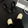 Nuevas Pantuflas tipo Mula Birkenstock Otoño 2026 para Hombre, Zapatos Cerrados Impermeables Engrosados para Ir al Trabajo