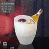 Bar Creativo Grande, Mediano y Pequeño Cubo para Champagne Transparente Anti-Caídas Cubo de Hielo Lingote Cubo para Bebidas Mixtas Vino Tinto Cerveza