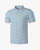 Camiseta tipo polo de secado rápido personalizada para hombre con estampado Qiandao, manga corta, ropa de golf, protección solar, ropa de trabajo para golf