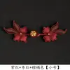 Botones Cheongsam Hechos a Mano, Cuentas de Jade, Botones de Camelia, Botones Tejidos para Trajes Tang y Hanfu, Accesorios para Bolsas y Equipaje