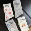 Calcetines de Media Pantorrilla para Mujer en Verano, Estilo Delgado, Cachorro de Dibujos Animados Lindo, Malla Transpirable, Absorbente de Sudor, Estilo Coreano, Calcetines Grises, Venta al por Mayor desde el Fabricante