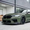 Adecuado para BMW Serie 5 M5 F90 Lci 2021-2024 Parachoques Delantero Labio Delantero Pala Delantera Modificación Exterior