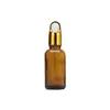 Frasco de óleo essencial marrom de 10ml frasco escuro de essência solução estoque é engarrafado separadamente frasco vazio de 30ml frasco portátil para mistura de cosméticos