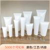 Nuevo Producto D35 Diámetro de Tubo PE Tubo Blanco Tapa Cuadrada para Levantar Tubo Limpiador Facial Crema de Manos Crema BB Tubo Manguera Cosmética Personalización