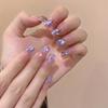 Unhas Usáveis Feitas à Mão, Estilo Desejo Puro, Menina Apimentada Olho de Gato Borboleta Nail Art de Boutique, Unhas Usáveis Finas em Formato de Cachorro, Unhas Postiças Atacado