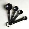 Juego de cucharas medidoras de acero inoxidable con recubrimiento de color Taza medidora dorada Cuchara medidora Cuchara medidora de condimentos para cocina y hogar Juego de 4 piezas Juego de 6 piezas