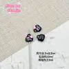 Bolsa de Animales Linda y Colorida Cadena de Teléfono Móvil con Cuentas Hecha a Mano DIY Pintura de Estrella Aleación Accesorios para el Cabello