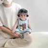 Mameluco para Bebé, Estilo Delgado de Verano, Mameluco de Dinosaurio de Dibujos Animados para Bebé, Mameluco sin Mangas, Ropa de Verano Súper Linda, Ropa para Aire Acondicionado