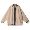 Jaqueta de beisebol japonesa Salt, jaqueta de primavera, masculina e feminina, com letras soltas, elegante, de rua, elegante, elegante e descolada
