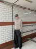 Suéter Retrô Old Money de Marca Nicho Tendência com Toque de Veludo, Elegante e Luxuoso, Cardigan de Tricô Casual com Gola Redonda Relaxada para Homens