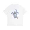 260g Transfronterizo Gama Alta Pesado Stu Streetwear Holgado Juventud Pareja Cuello Redondo Suéter Casual Viaje Diario Ins Manga Corta