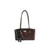 Bolsa de Ombro Retro Feminina Moda Outono/Inverno 2026 Nicho Bolsa de Ombro Único Grande Capacidade Alta Qualidade para o Dia a Dia Bolsa Transversal
