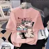 Camiseta de Algodón de Manga Corta para Niñas Transfronteriza 2026 Nuevo Dibujo Animado Linda Ropa de Bebé Verano Ropa Infantil para Niñas Tops