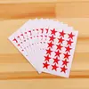 Adesivo de estrela de cinco pontas multi-tamanho adesivo de estrela colorida adesivo de recompensa para crianças adesivo para roupas