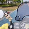 Pão Manteiga Urso Magnético Acessórios de Decoração de Carro Elétrico Bonito Motocicleta Removível Pingente Criativo