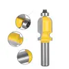 Cortador de Barandillas Redondo Profundo de Doble Curvatura, Máquina de Recorte, Herramienta de Fresado para Carpintería, Cortador de Patrones, Cortador de Forma Especial, Puerta de Gabinete, Máquina de Tallado de Techos
