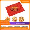 Tapete de Silicone Pirâmide Resistente ao Calor da Amazon, Tapete para Churrasco para Grelhar Asinhas de Frango, Tapete Multifuncional para Churrasco ao Ar Livre