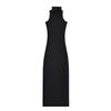 Primavera y Verano 2023 Nuevo Vestido Base sin Mangas de Cuello Alto Estilo Coreano Ropa Exterior Adelgazante Deseo Puro Vestido Sexy
