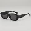 Gafas de Sol Retro Cuadradas de Montura Pequeña Angulares Distintivas para Mujer Celebridad en Línea Hip-Hop Celebridad en Línea Gafas de Sol Avanzadas