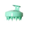 Cepillo Masajeador para Champú Estilo Japonés, Cepillo Limpiador para la Cabeza, Cepillo Suave de Silicona para Champú, Herramienta de Peluquería, Cepillo Suave de Silicona para Champú