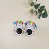 Famosos en Internet Gafas de Cumpleaños Divertidas Foto Mismo Estilo que Little Red Book Gafas Decorativas Creativas para Fiesta Infantil Modelado de Pastel