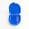 Produtos de Comércio Exterior Caixa Transparente Fosca para Dentadura Azul Caixa para Aparelho Dental Caixa de Armazenamento para Dentadura Caixa Espessa para Protetor Bucal