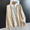 2026 Suéter de Punto Falso de Dos Piezas con Cuello Camisero de Lana Tencel Cárdigan de Lana para Mujer Venta al por Mayor H08AS1600