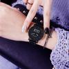 Relojes de Moda Coreana para Estudiantes Hombres y Mujeres, Estilo Retro Personalizado para Estudiantes de Secundaria, Parejas, Buena Suerte, Batalla Real de Esta Noche, Esfera Grande