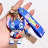 Modelo Nuevo 2024: Llavero de Stitch Transformado Muñeco Suave de Goma Llavero de Coche de PVC Colgante Regalo para Máquina de Garra