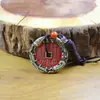 2025 Popular Engrosado Flor Espíritu de Montaña Pez Saltando sobre el Dragón Grabado Bolsa de Cinabrio Bagua Moneda de Cobre Colgante Moneda Antigua Venta al por Mayor