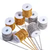 Corrente para Joias DIY Aço Inoxidável 304 Banhada a Ouro Real Corrente Suástica Conserva Cor Moda Vestuário Bagagem Material de Corrente Artesanal