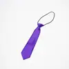Corbata Estilo Coreano para Bebés y Niños de Primaria Corbata de Color Sólido para Niños Corbata Chaobao para Jardín de Infancia con Elástico Suelto Estilo Corto Gloff