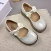 Zapatos de Cuero para Niñas 2026 Otoño Nueva Moda Suela Suave Zapatos de Princesa para Niñas Pequeñas, Niños Mayores y Zapatos Escolares para Estudiantes