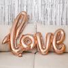 Globo de Papel de Aluminio Pieza Amor de 40 pulgadas Habitación de Boda Día de San Valentín Chino Bola de Papel de Aluminio 8 Colores Venta al por Mayor Decoración de Boda