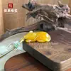 Colgante 3D del Gallo del Zodiaco de Jade Amarillo Natural, Colgante de Jade Amarillo para Hombres y Mujeres, Auspicioso Regalo de Cumpleaños que Atrae la Riqueza