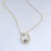 Collar de plata de moda collar de luna de moda europea y americana collar de estilo frío cadena de clavícula para mujer regalo de cumpleaños venta al por mayor