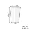 Jarrón Transparente de Plástico, Cubo para Flores Imitación Cristal de Alta Transparencia, Cubo para Flores de Floristería, Contenedor Hidropónico para Plantas de Cultivo en Agua Grande
