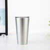 Taza cónica nueva acero inoxidable 304 vacío frío 16 oz Taza de coche aislamiento exterior Taza de café disponible