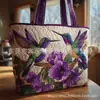 Bolsa de Ombro Feminina Tendência Nova Chegada 3D Transfronteiriça Temu Amazon Estampada Moda Lona 300g