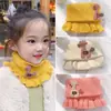 Chapéus de Tricô Grossos com Proteção para Orelhas para Meninos e Meninas, Chapéus de Lã Quentes e Fofos, Chapéus de Princesa para Bebês e Crianças Pequenas