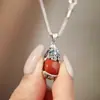 Brincos Gancho de Prata 925 Banhada com Pixiu Esmaltado Cloisonné e Ágata Vermelha do Sul, Novo Estilo Chinês, Estilo Antigo, Brincos de Nicho com Estilo Nacional Envelhecido
