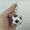 Chaveiro Pingente de Futebol Acrílico Criativo Mercadoria de Fã Mini Presente Acessório para Mochila de Estudante Prêmio