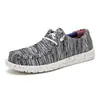 Sapatos Masculinos Plus Size de Barganha Transfronteiriços, Mocassins Estilosos, Sapatos Casuais da Moda, Tênis Masculinos de Lona Slip-On, Sapatos Slip-On Fáceis de Usar para Homens